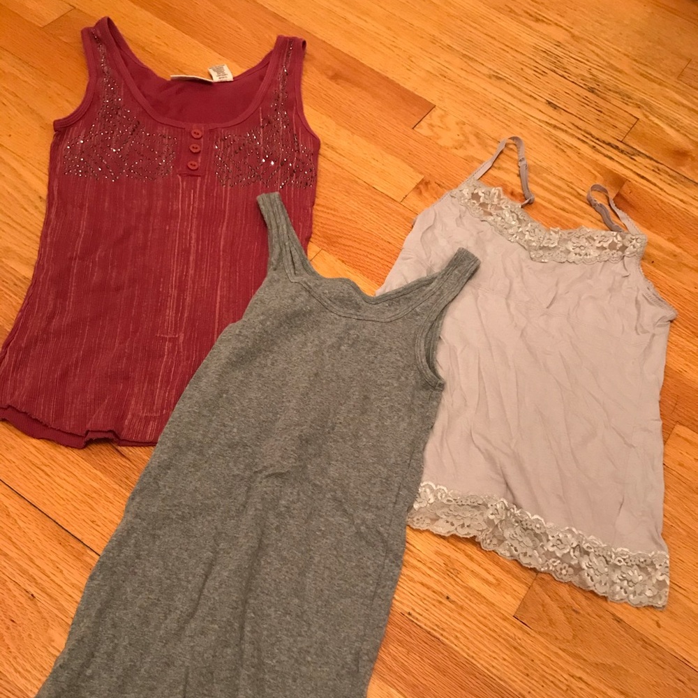 Lot of 3 XS tank tops
